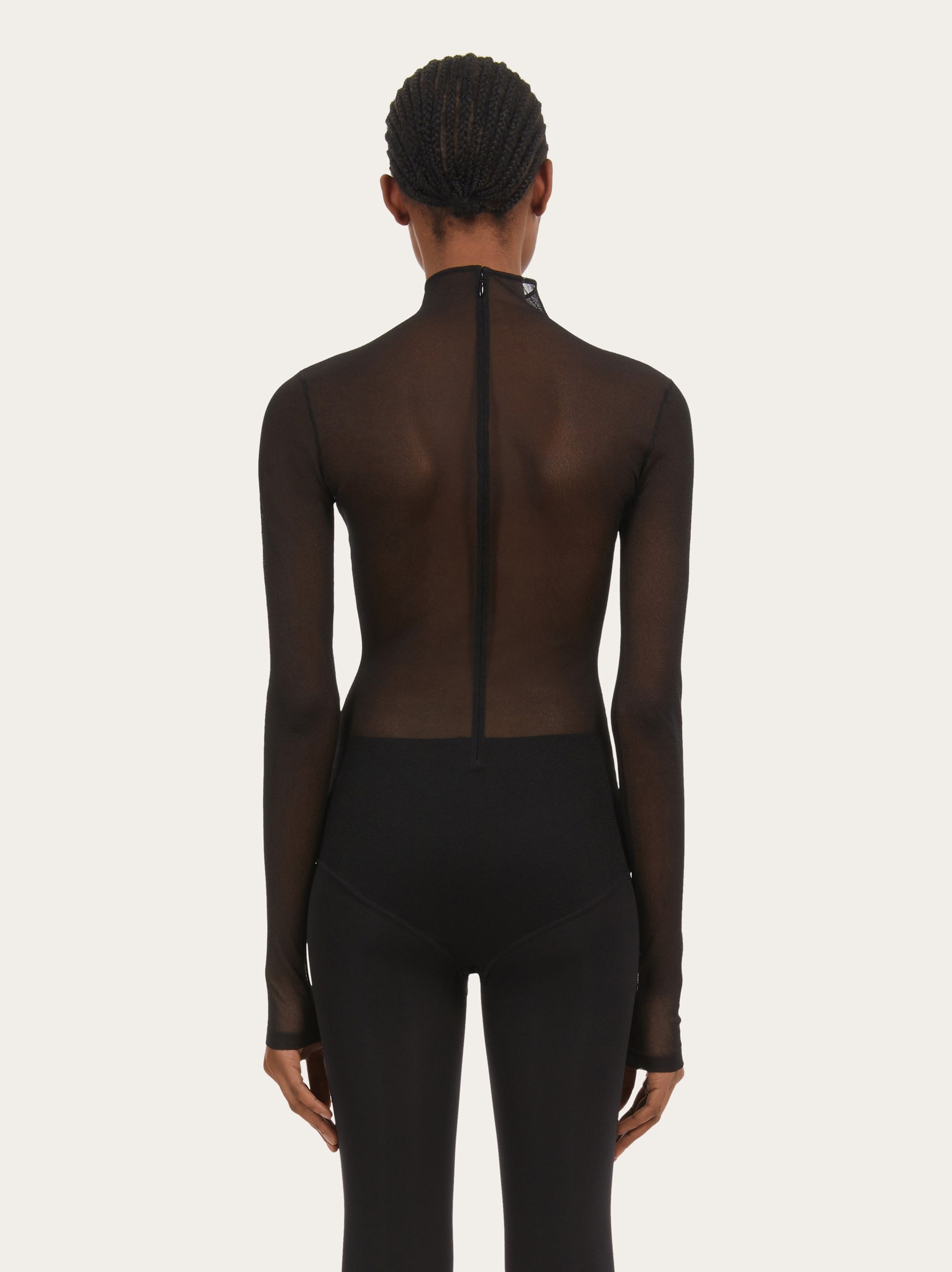 High neck bodysuit - 3