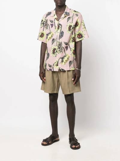 Paul Smith sunflower-print shirt outlook