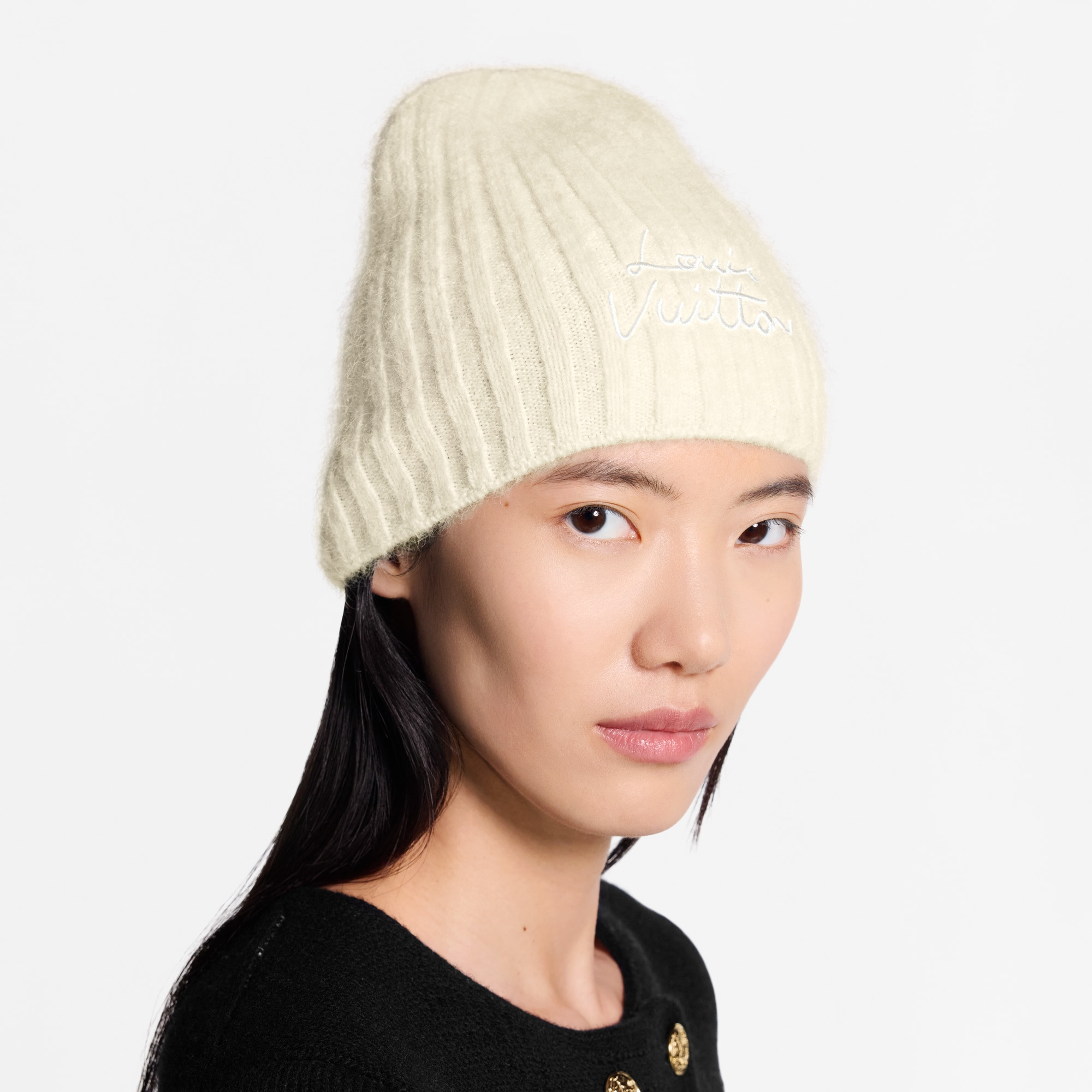 LV Script Beanie - 5