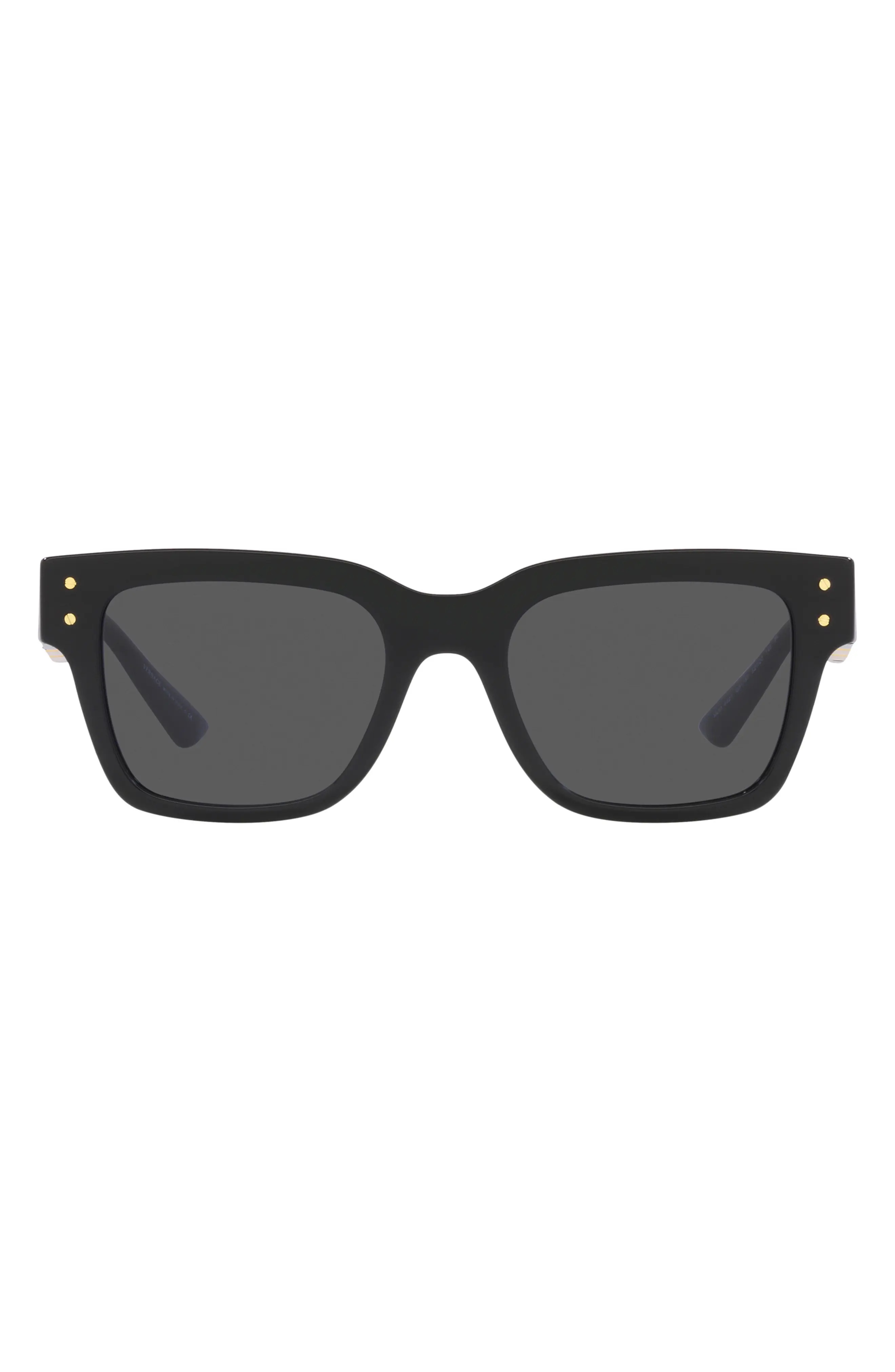 52mm Rectangular Sunglasses - 1