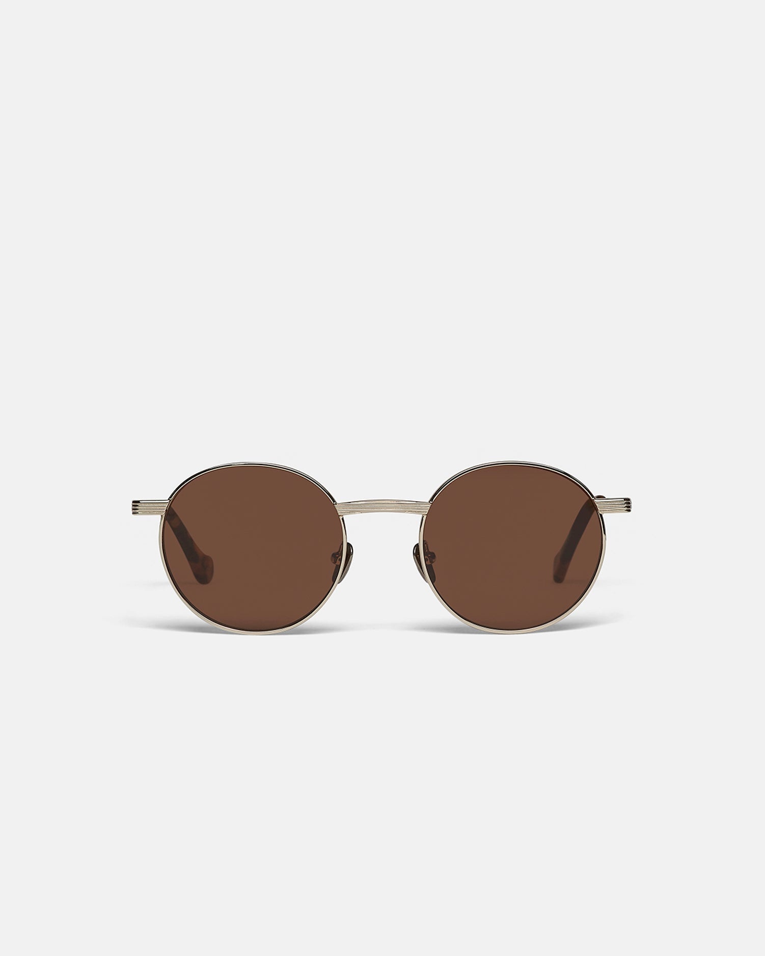 Metal Round-Frame Sunglasses - 1