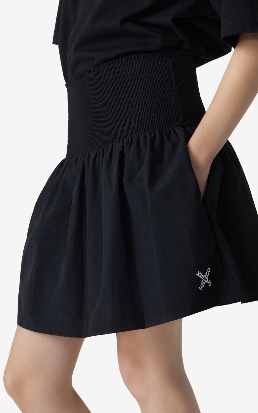 KENZO Sport 'Little X' flared skirt - 4