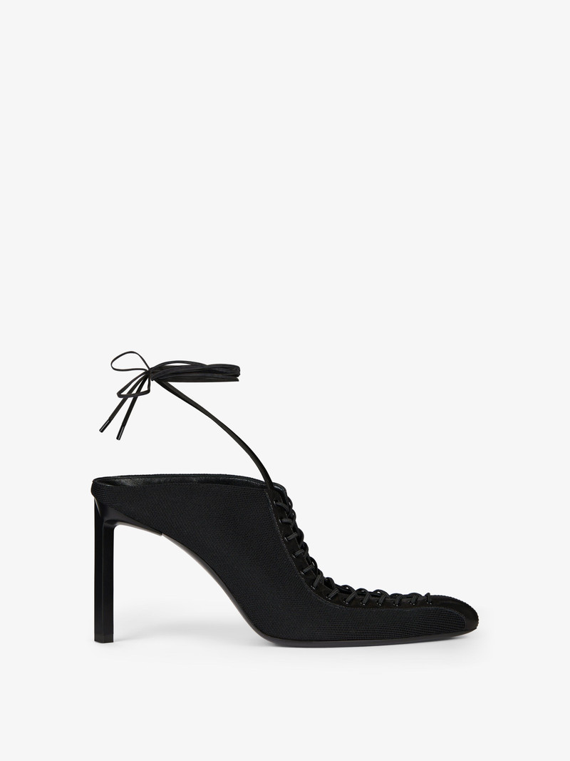 SHOW SLINGBACK IN KNIT AND LEATHER 1