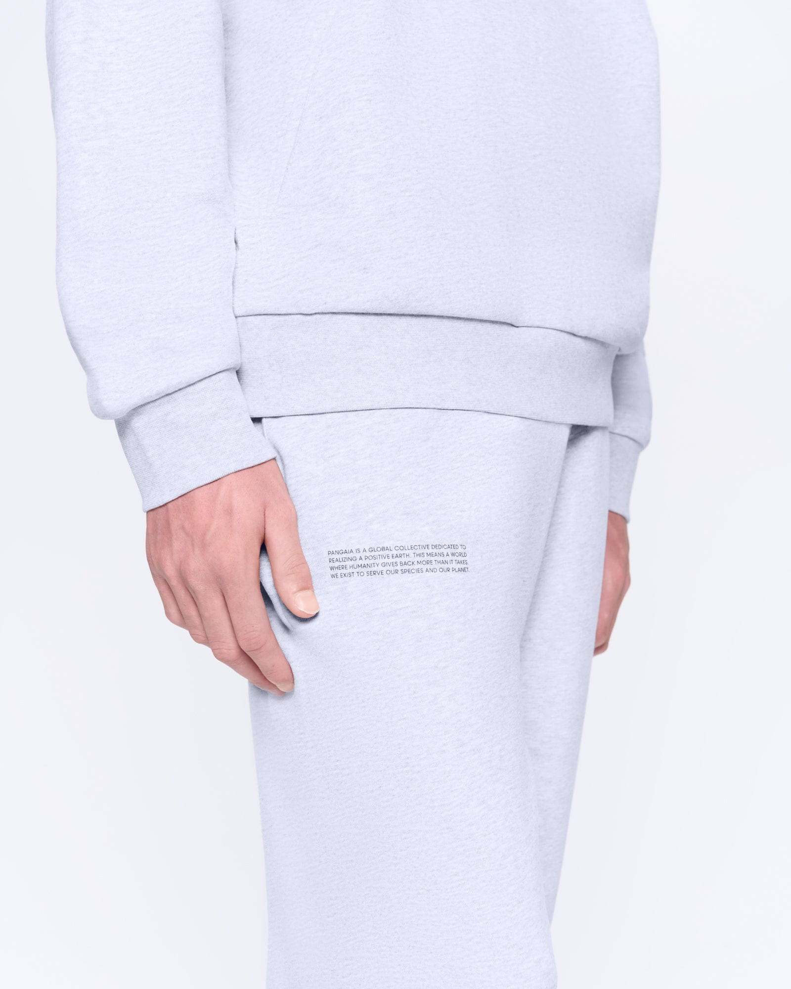 Mens 365 Midweight Track Pants - Grey Marl - 4
