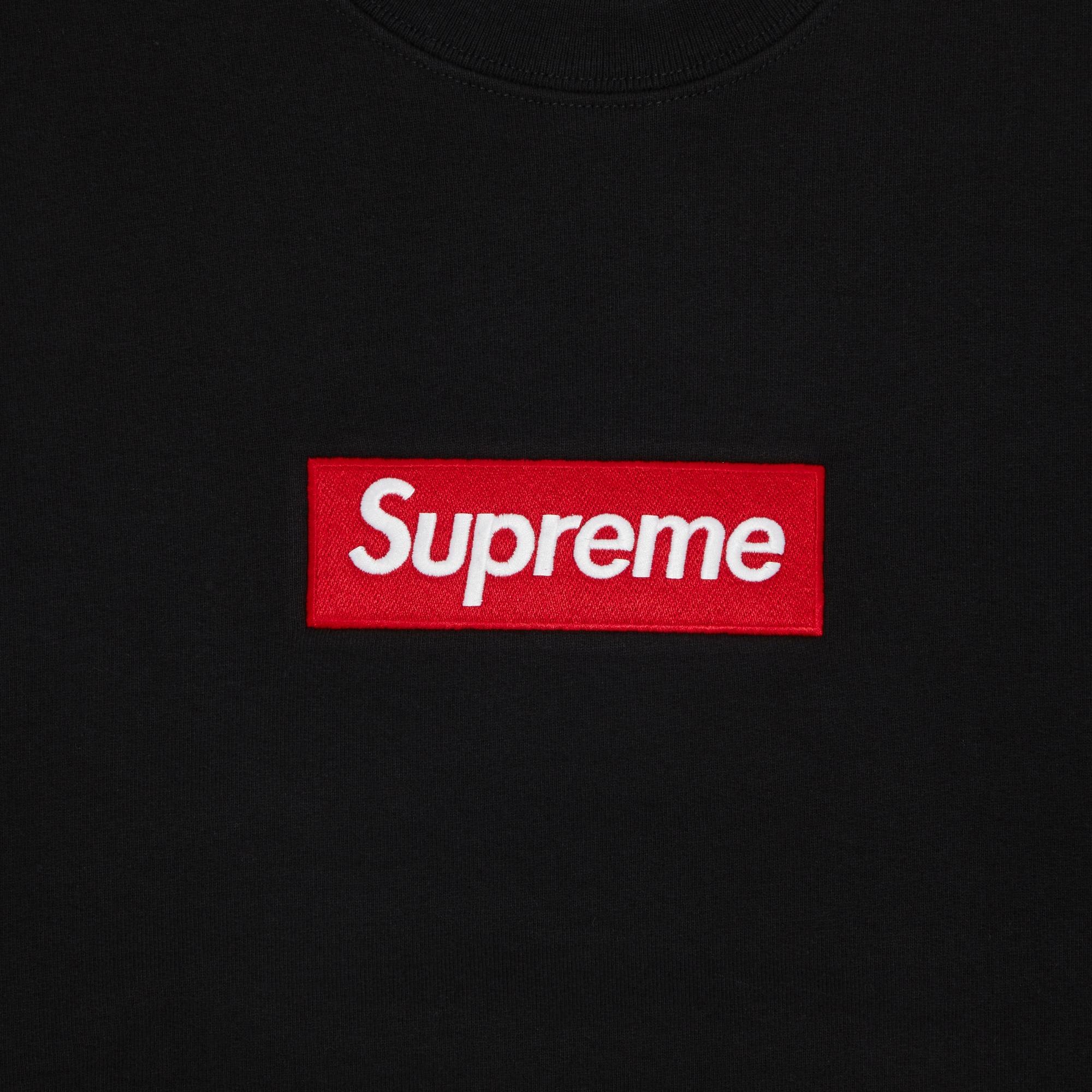 Supreme Box Logo Crewneck 'Black' - 3