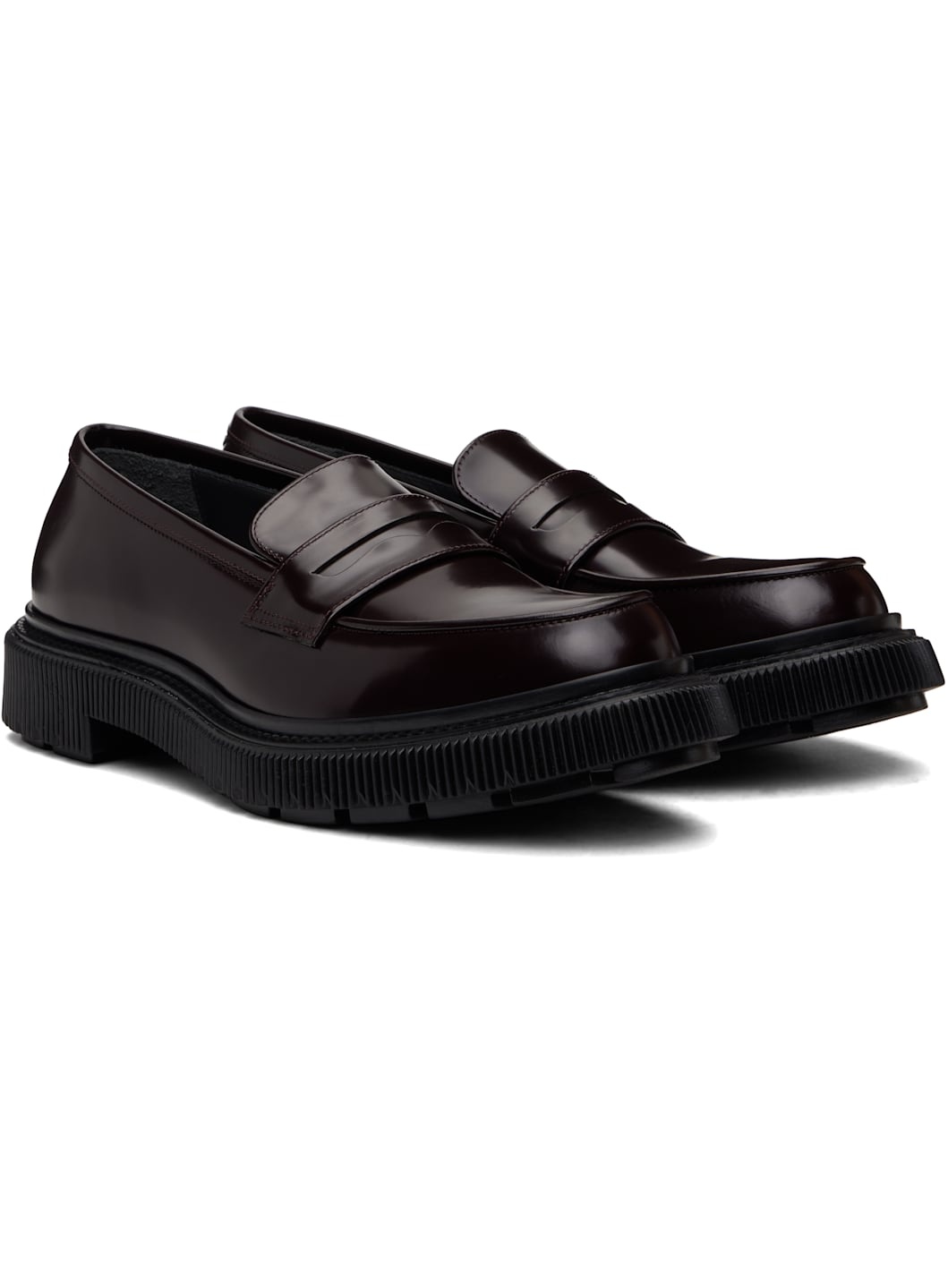 Burgundy Type 159 Loafers - 4