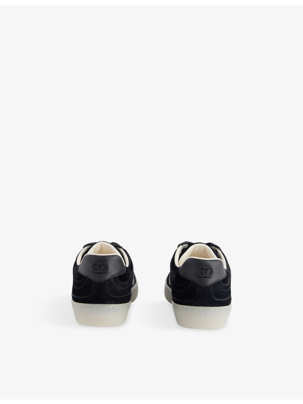 G74 Interlocking G Velvet Trainers - 4