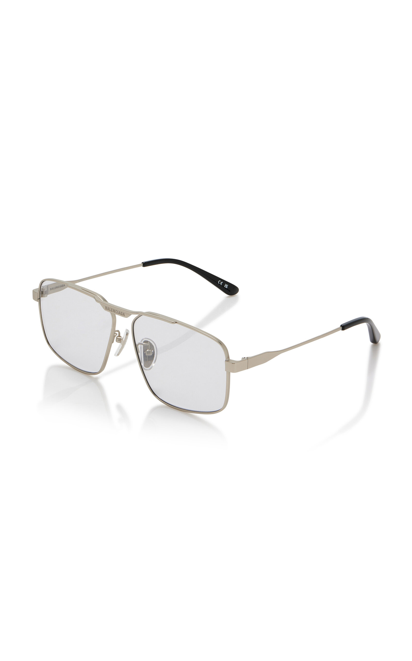Tag 3.0 Aviator-Frame Metal Sunglasses silver - 3