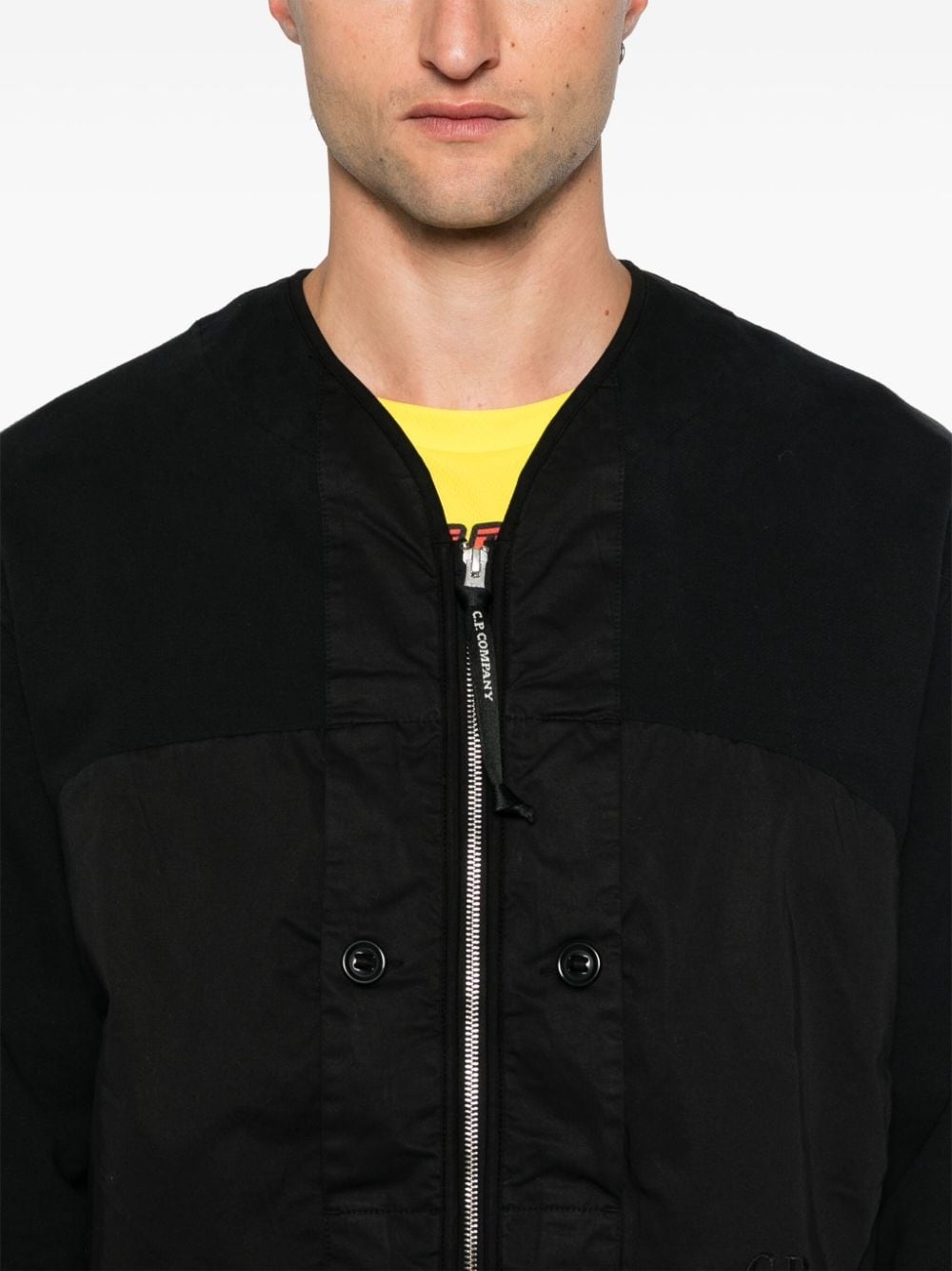 logo-embroidered jacket - 5