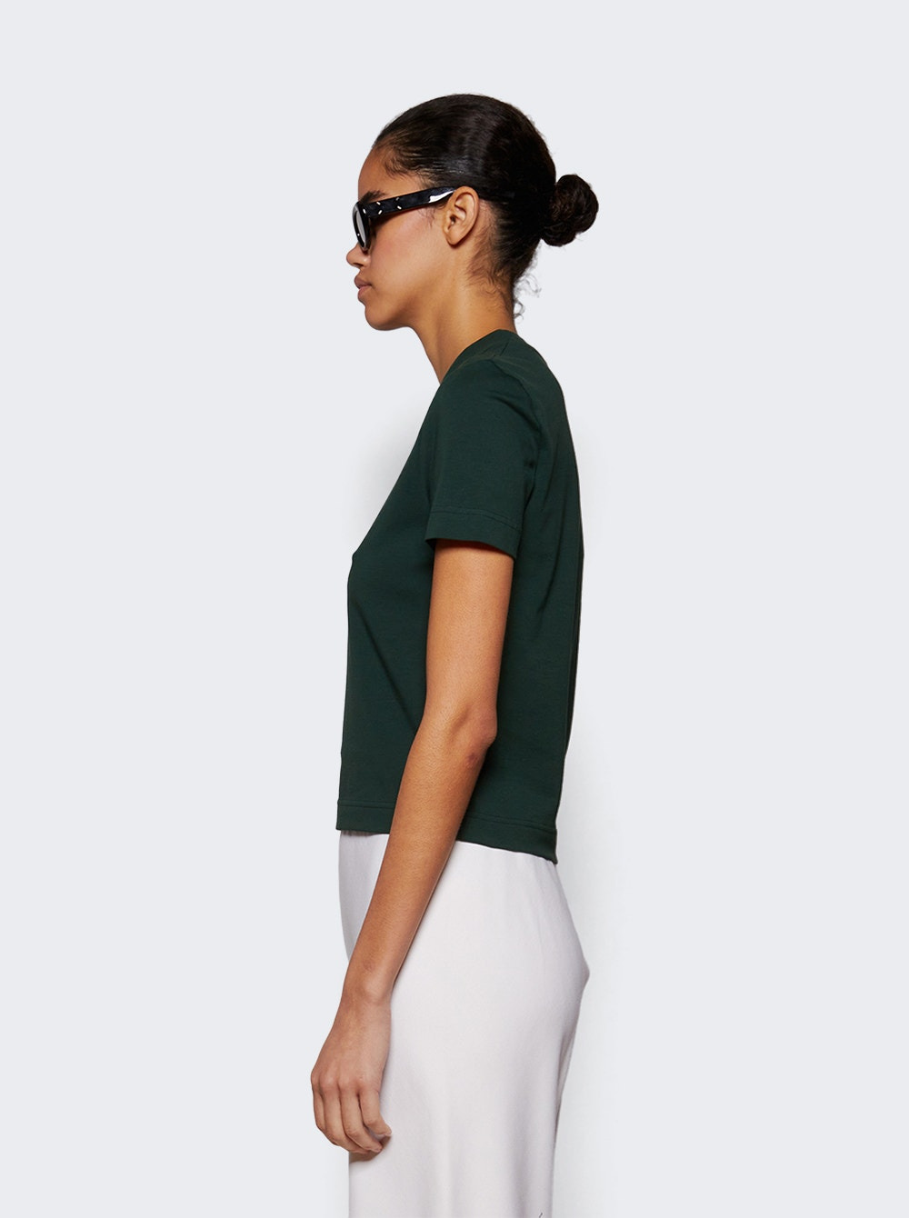 Gros Grain Tee Dark Green - 4