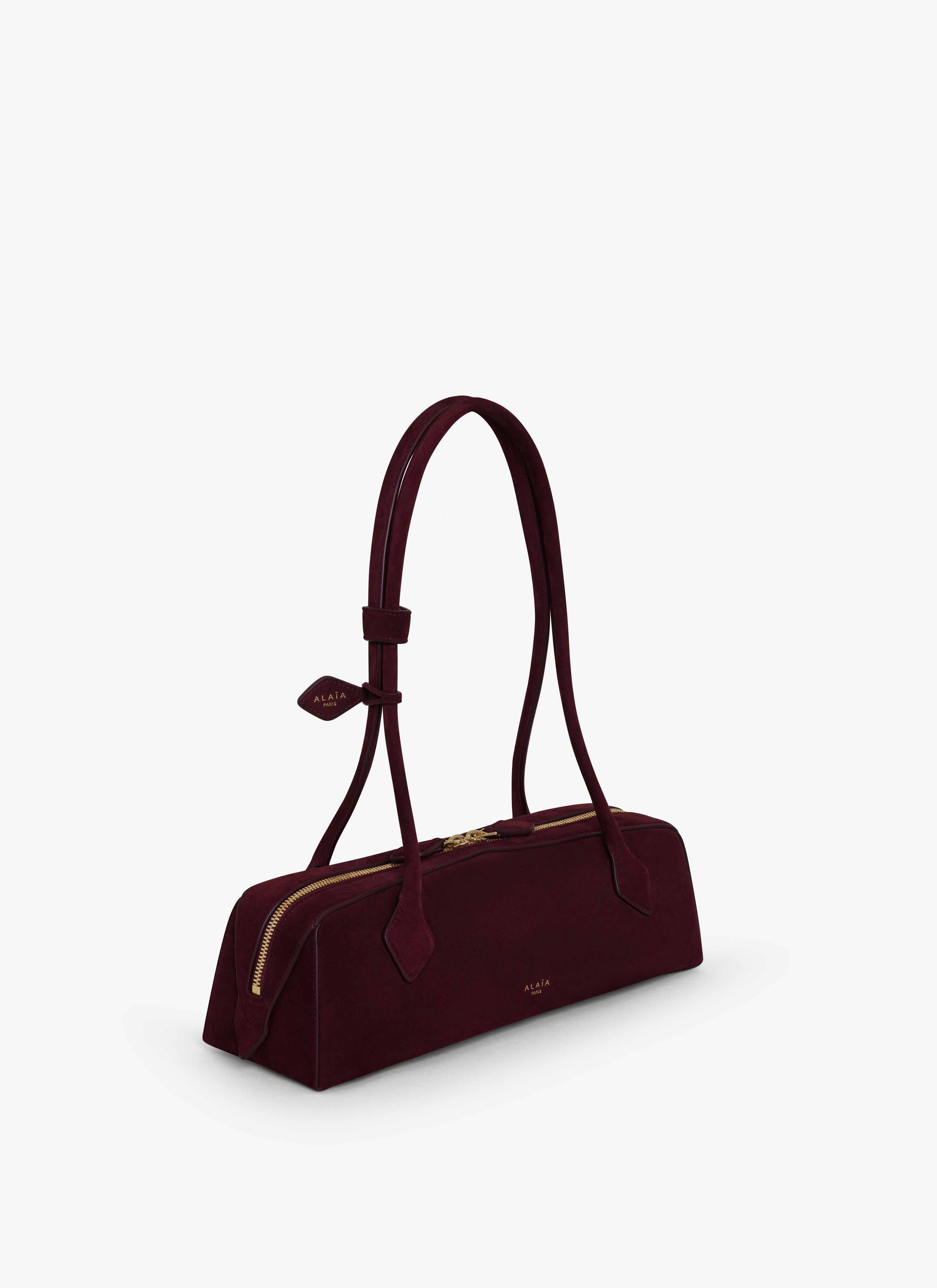 LE TECKEL MEDIUM BAG IN SUEDE GOATSKIN - 2