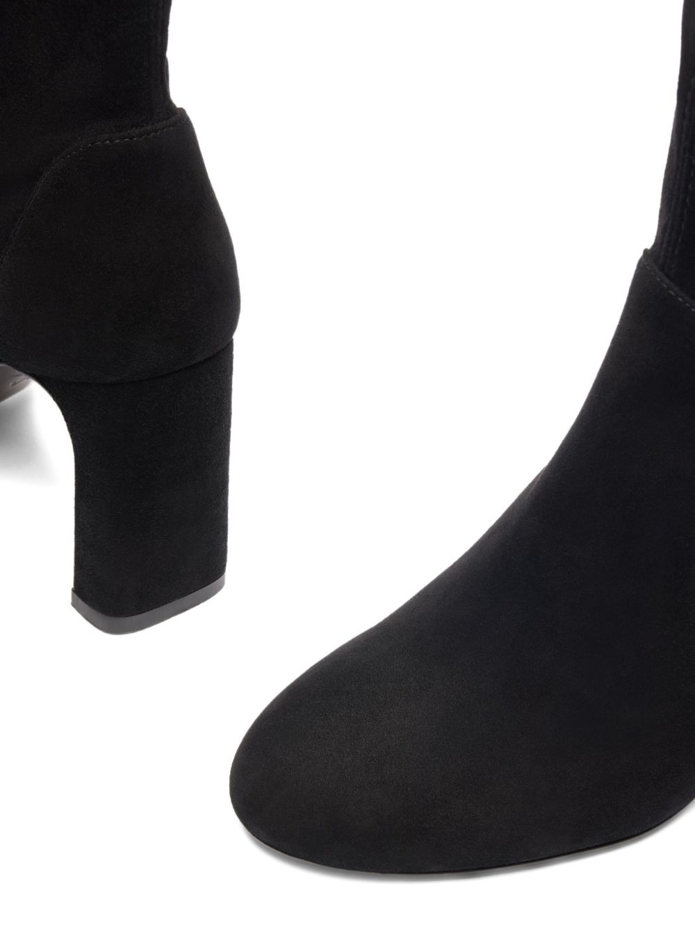 85mm block-heel ankle boots - 4