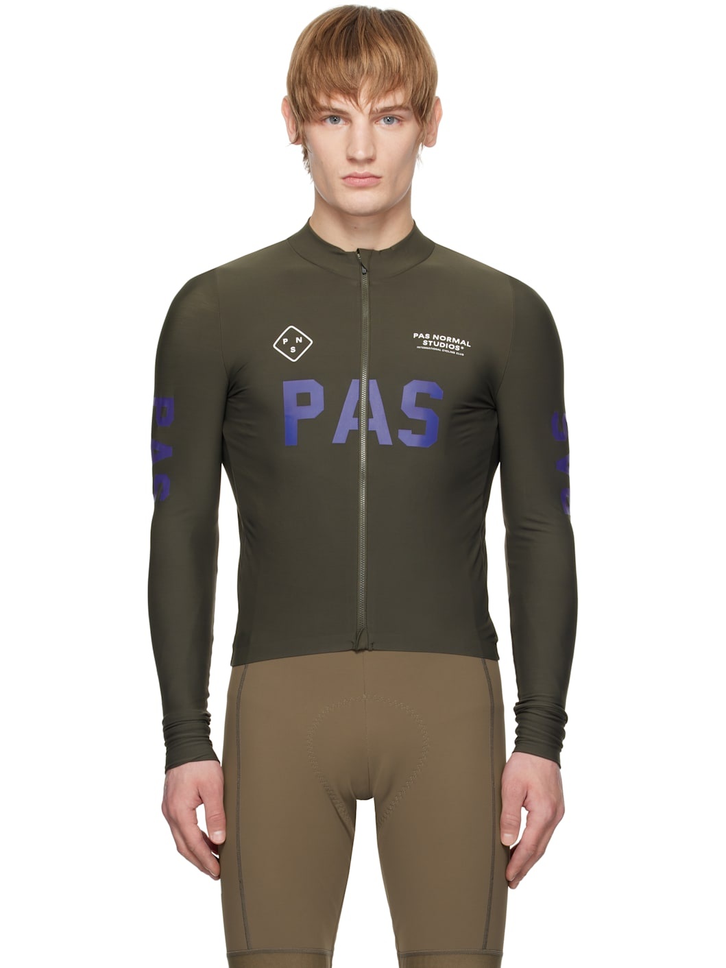 PAS NORMAL STUDIOS® Khaki 'PAS' Mechanism Long Sleeve