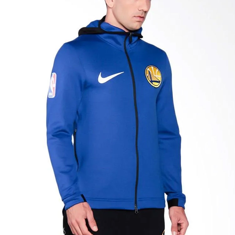 Nike THERMA FLEX SHOWTIME NBA Warrior Jacket Player Edition Blue 899841-495 - 4