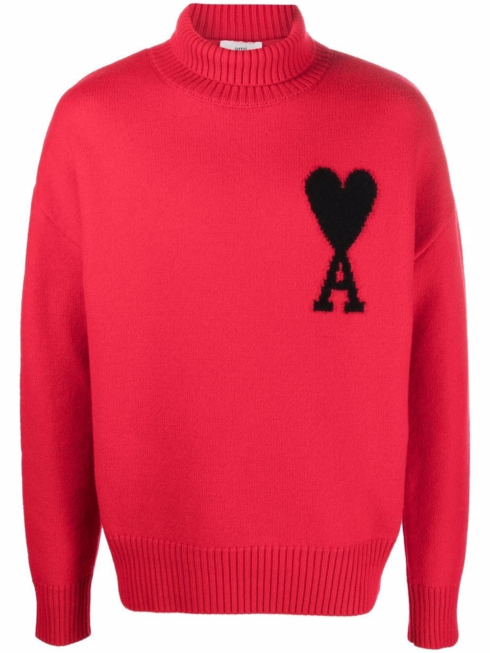 Ami de Coeur roll-neck jumper - 1