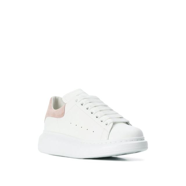 White sneakers with suede inserts - 2