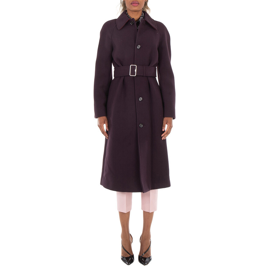 Burberry Wool Belted Coat - 3