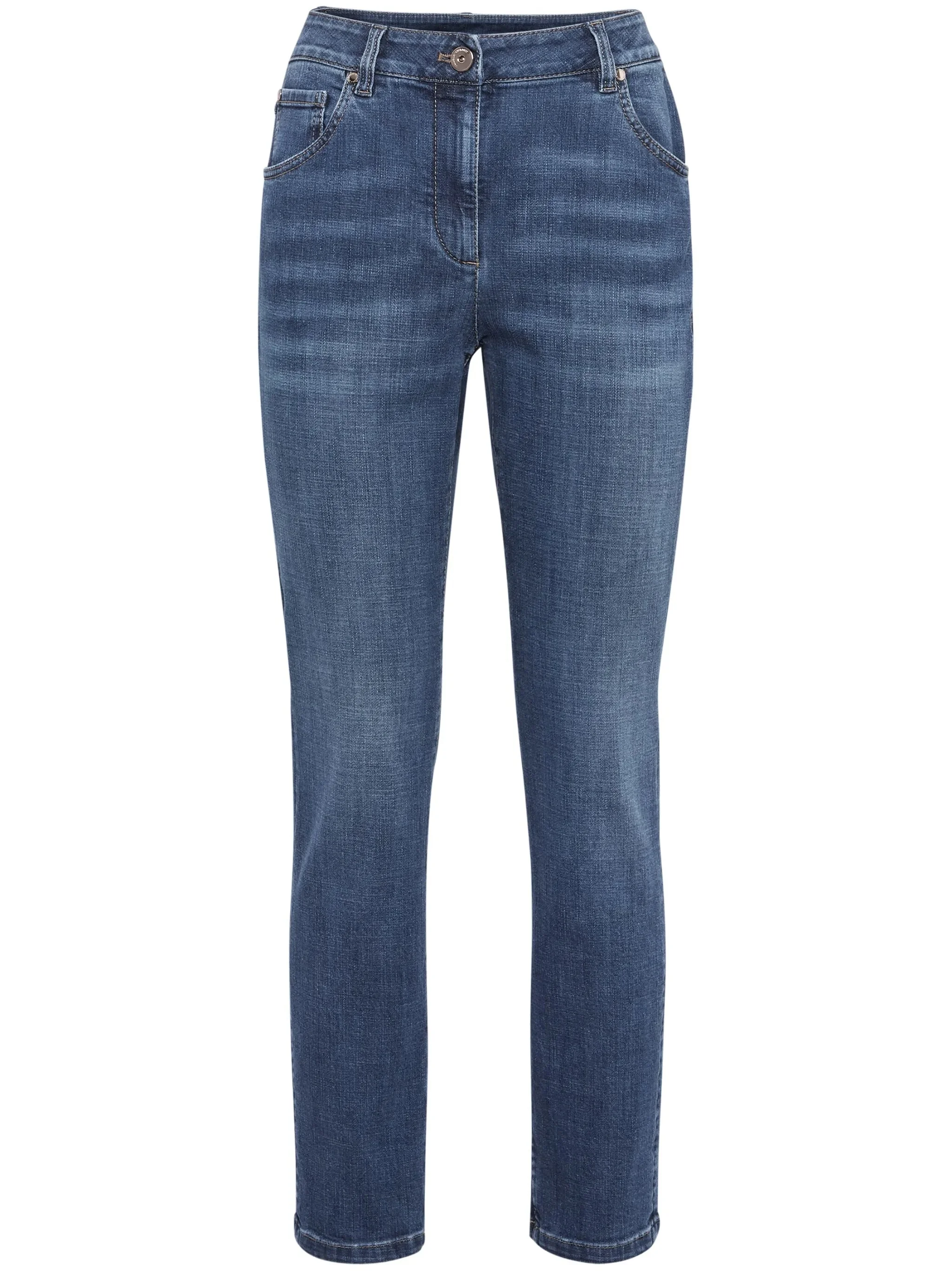 Brunello Cucinelli Distressed-finish Denim Jeans - 1