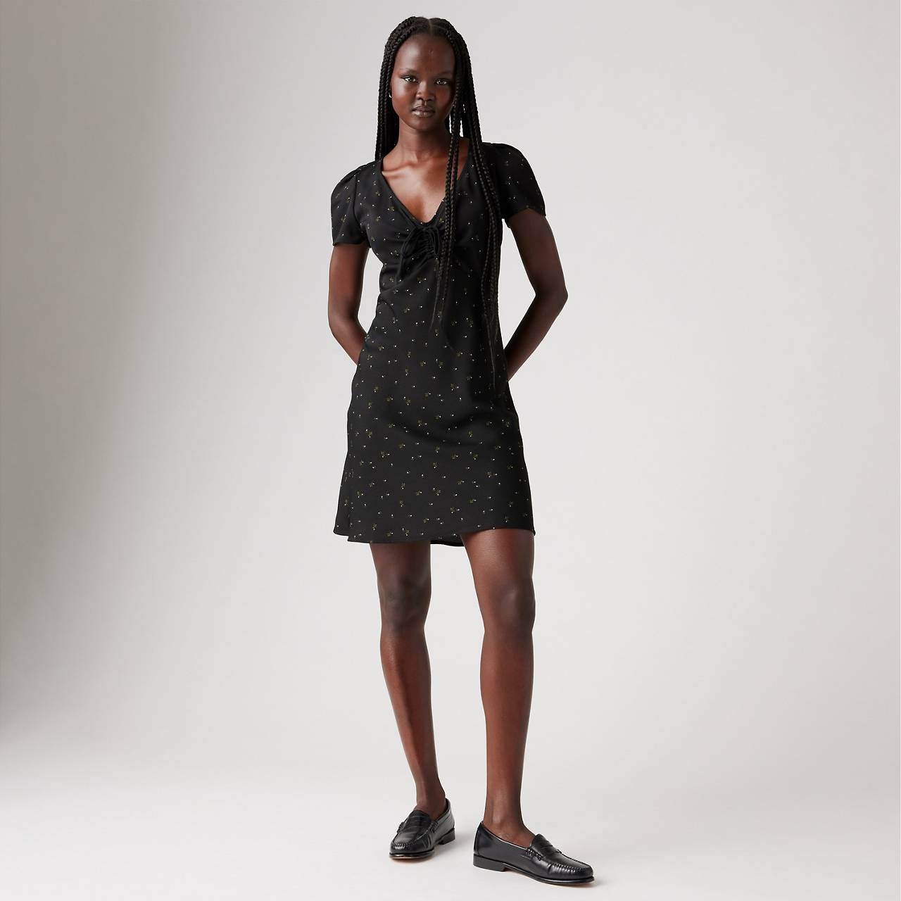 DELRAY SHORT SLEEVE MINI DRESS - 3