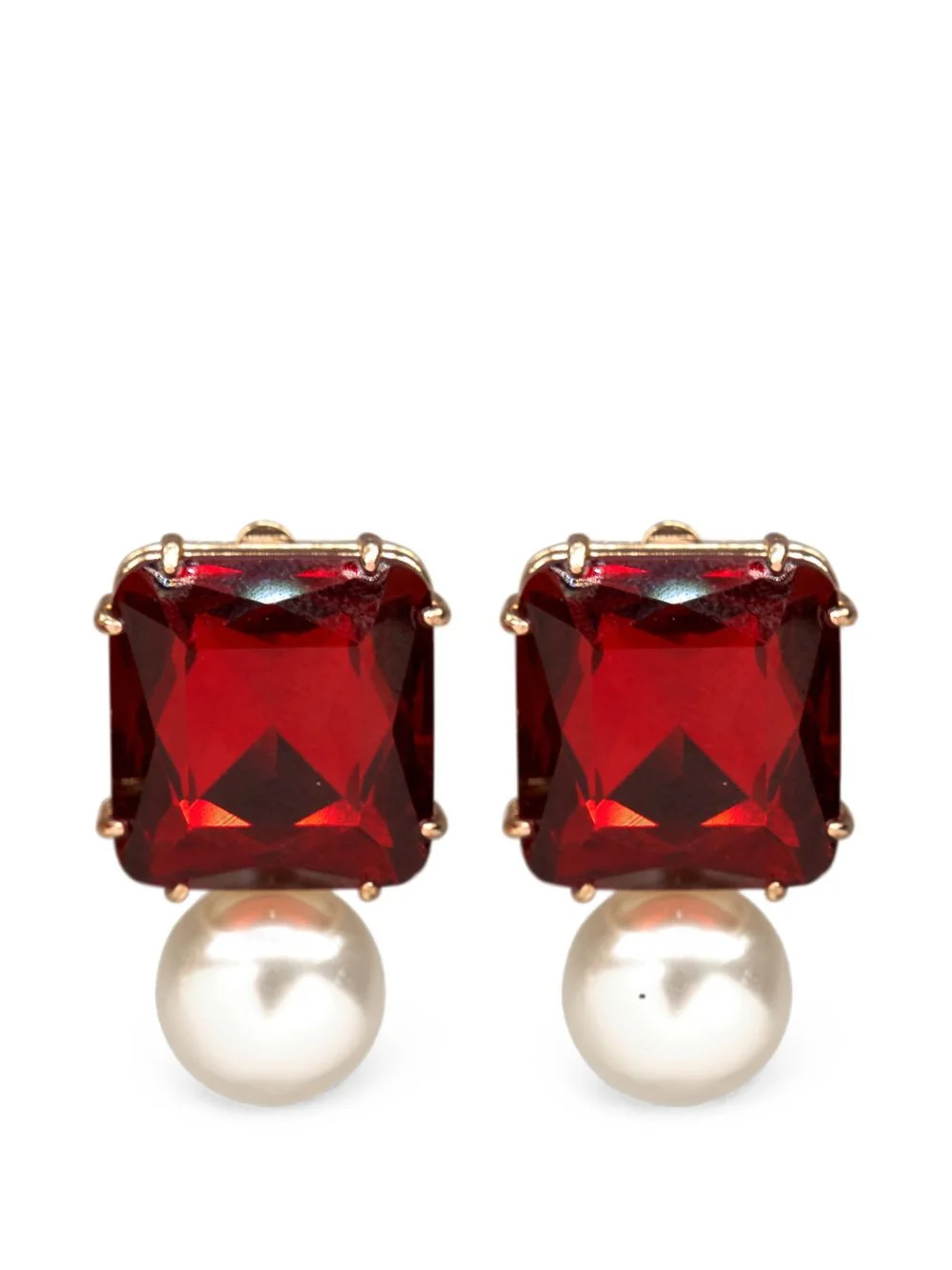 pearl drop earrings - 1