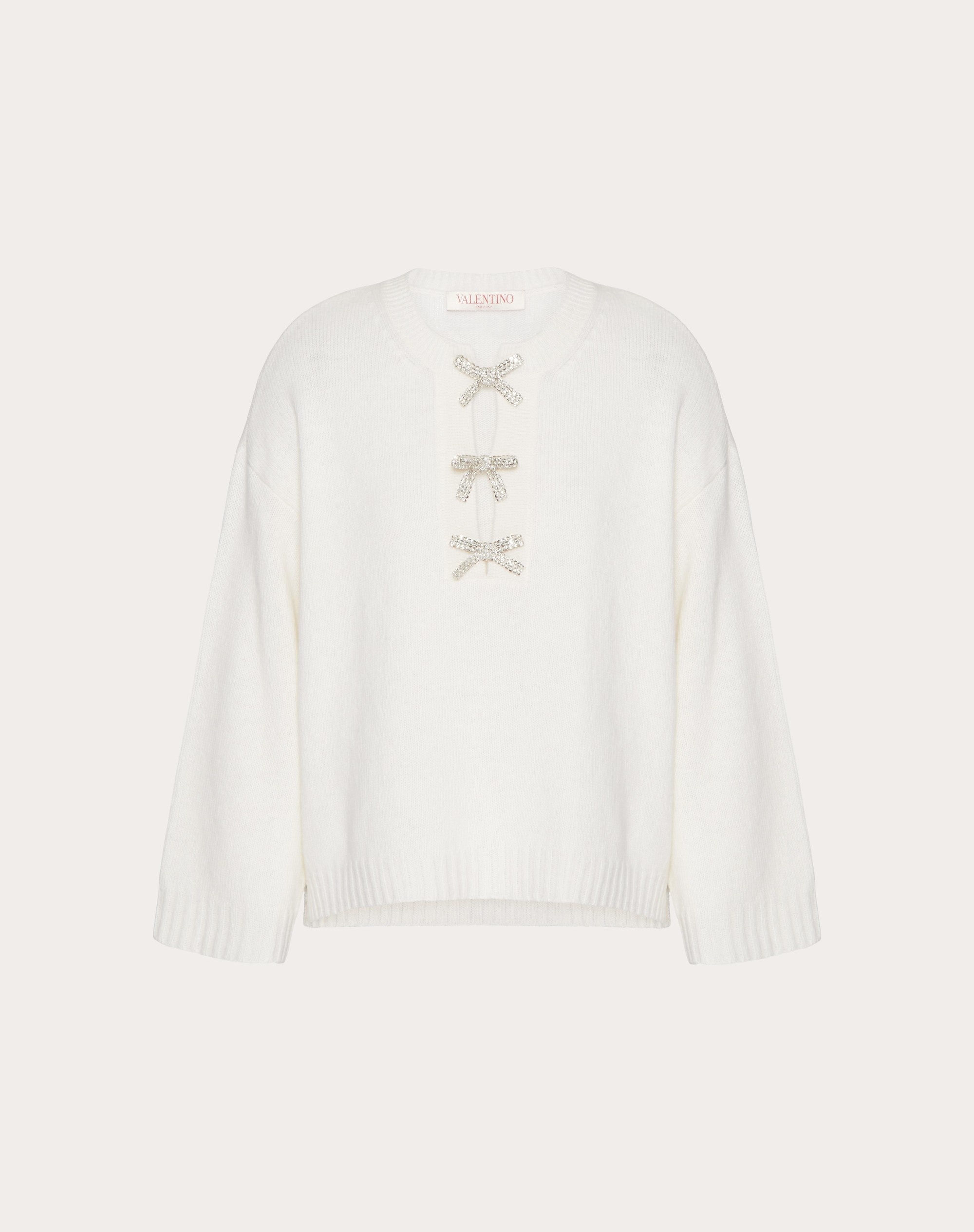 EMBROIDERED WOOL SWEATER - 1