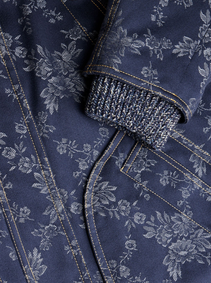 JACQUARD DENIM JACKET 7