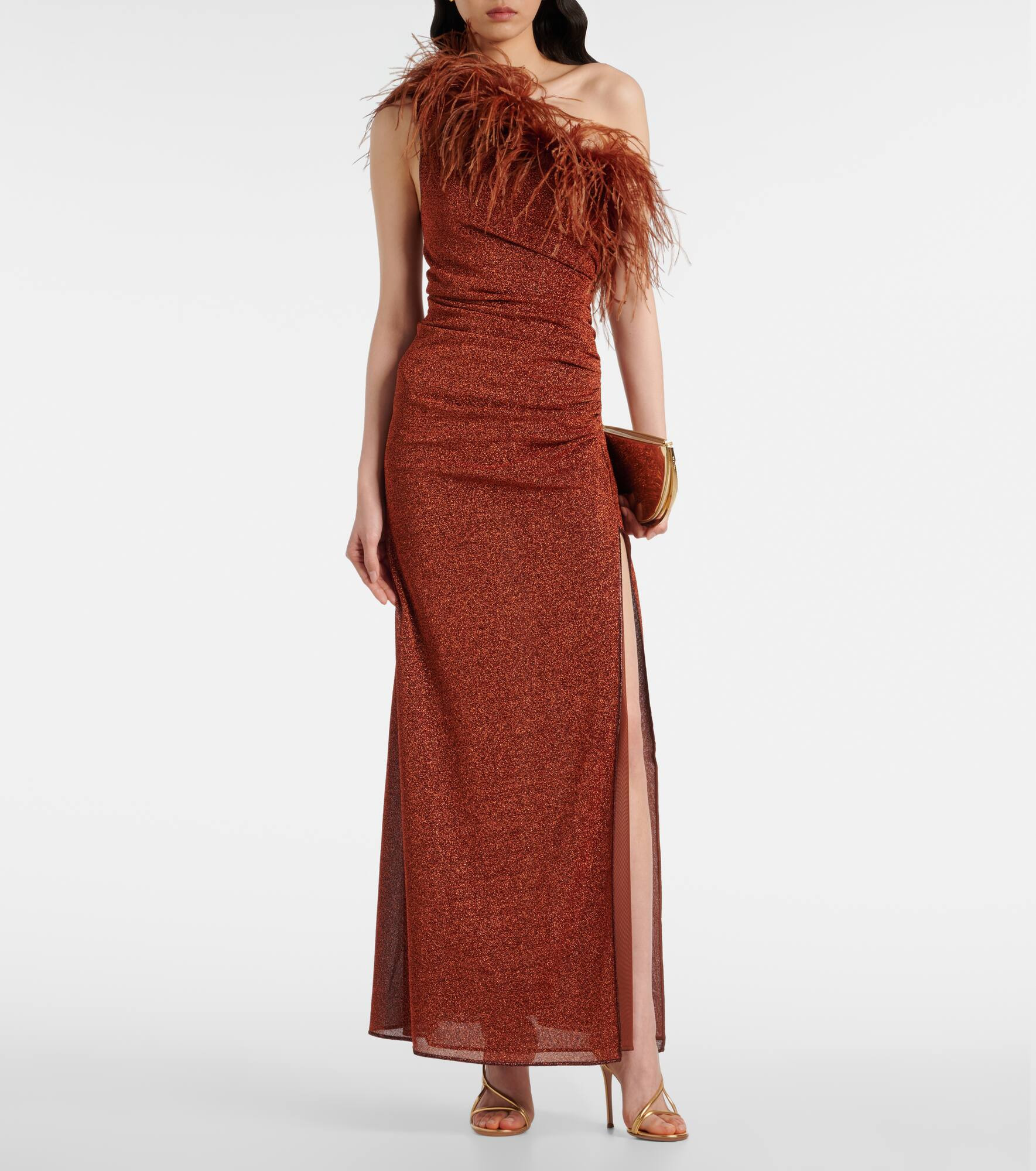 Lumière Plumage maxi dress - 2