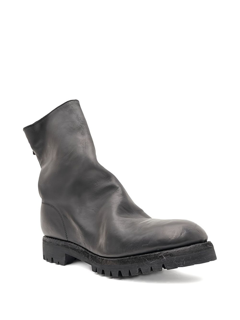Guidi zip biker boots outlook