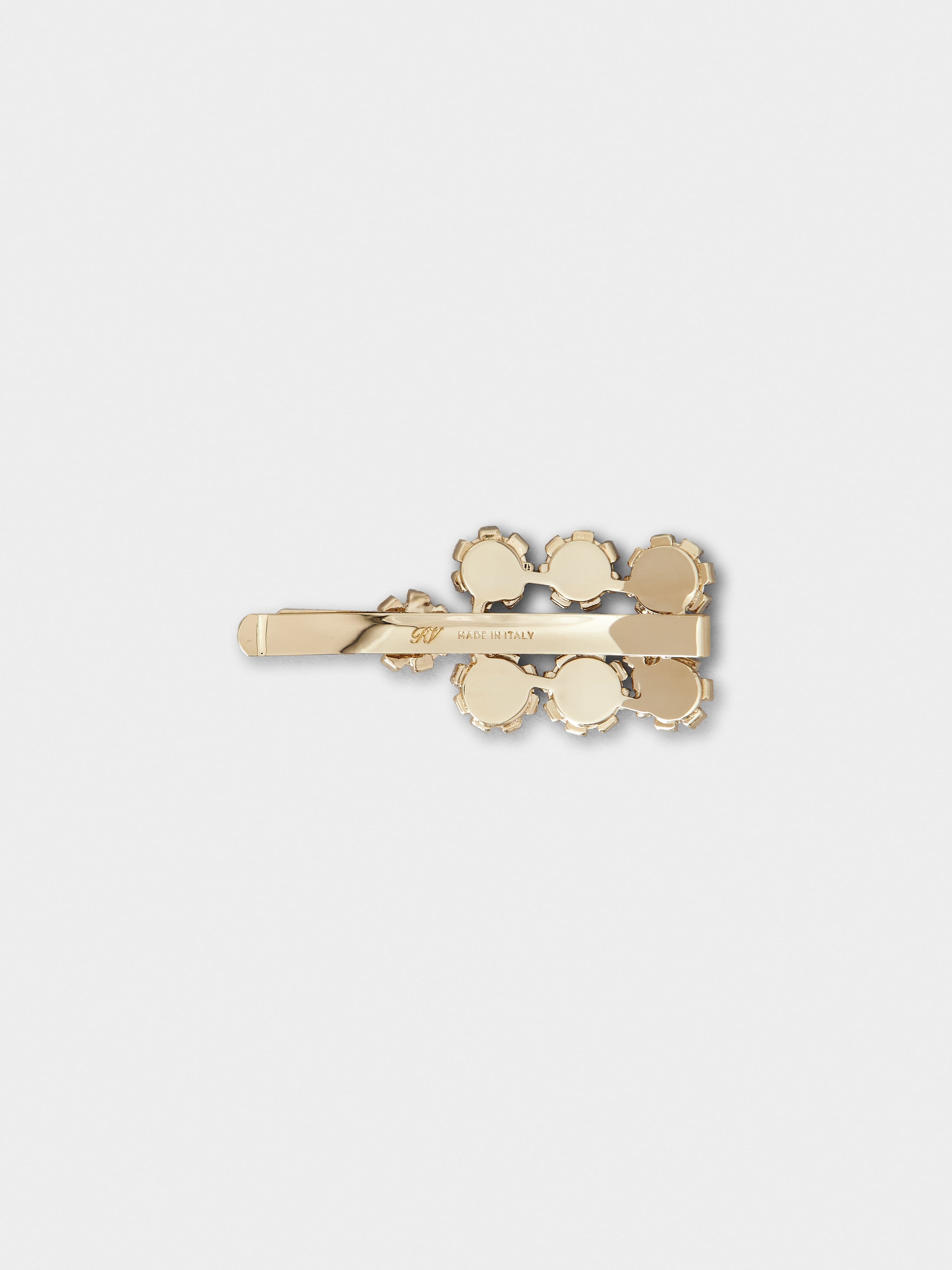Flower Strass Colored Buckle Hair Clip 2