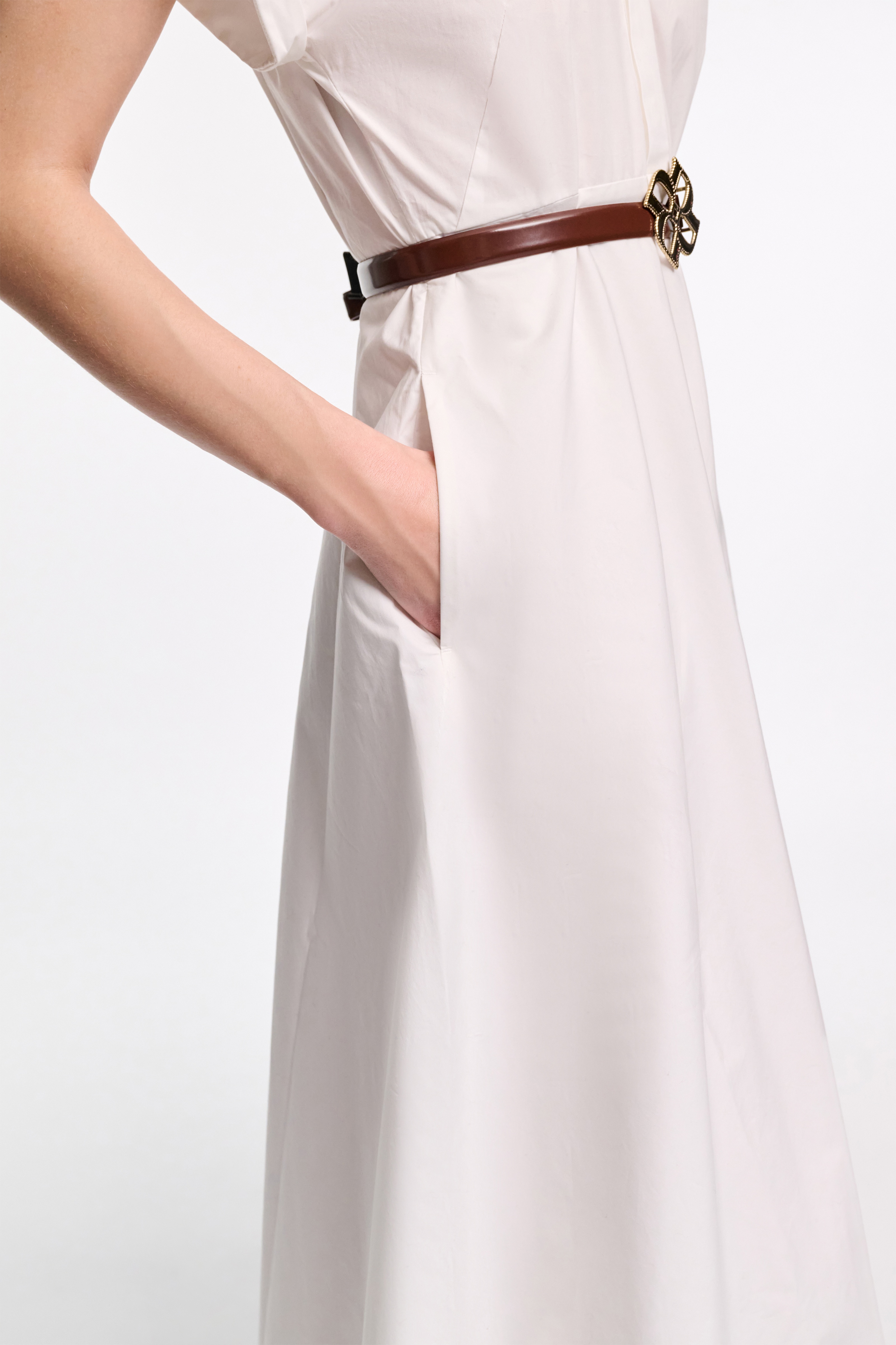 POPLIN POWER dress - 5