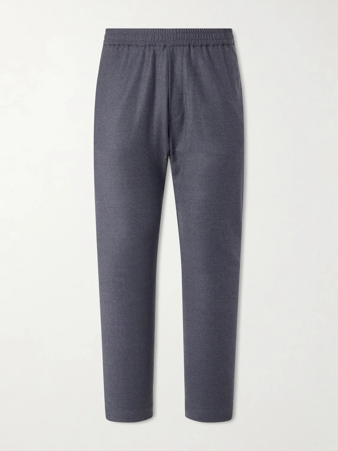 Bativoga Straight-Leg Wool-Blend Drawstring Trousers - 1
