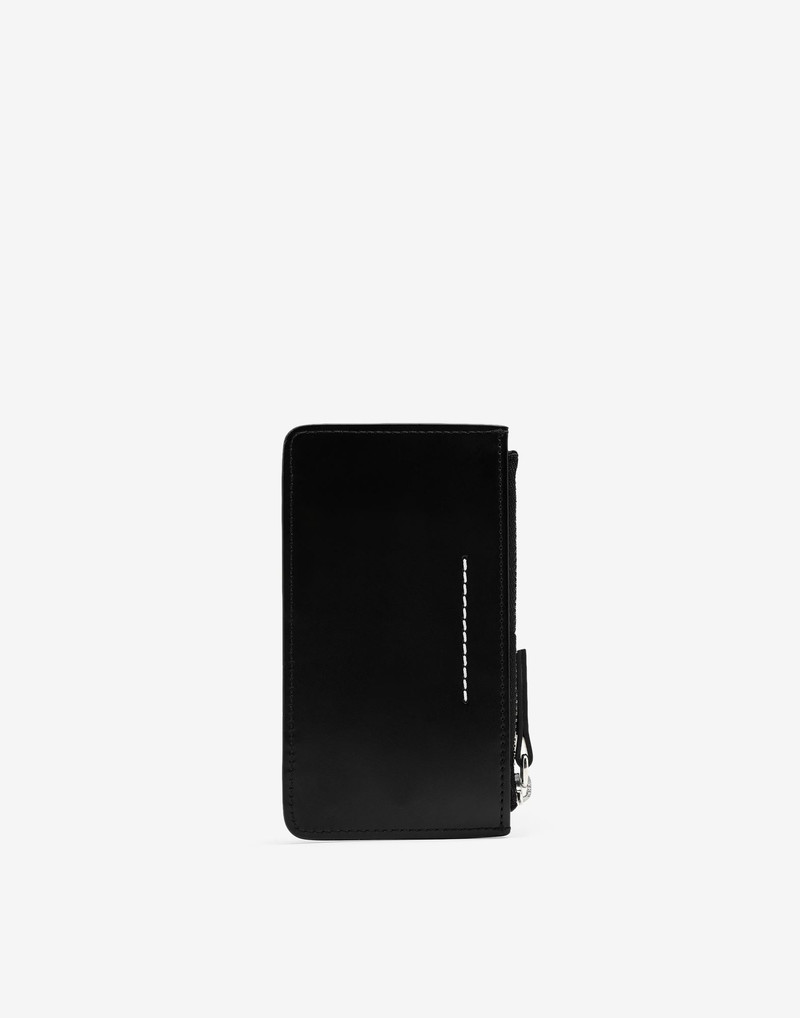 MM6 Maison Margiela Logo small cardholder wallet outlook