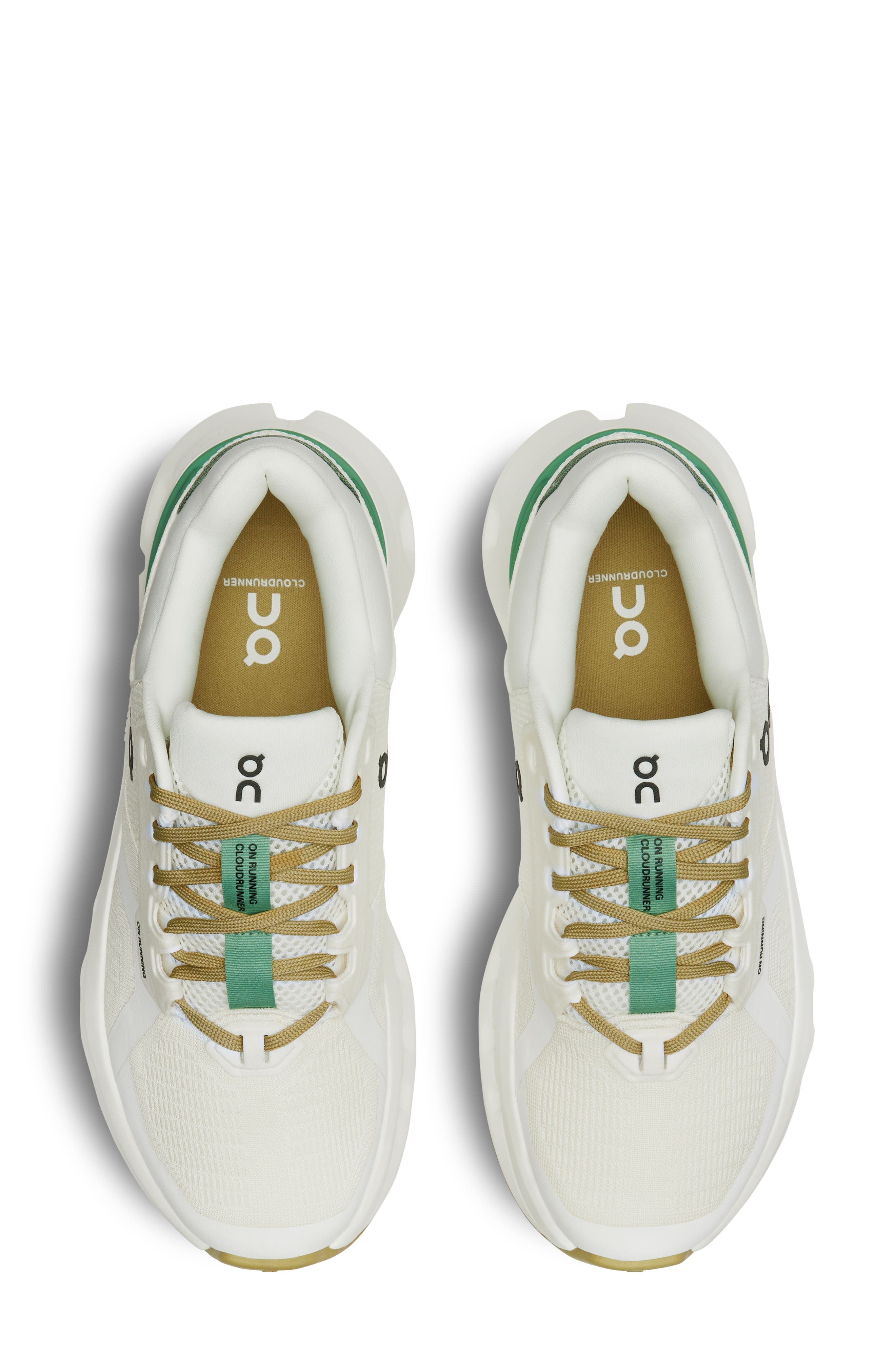 On Cloudrunner 2 Running Shoe in White/Green at Nordstrom - 5