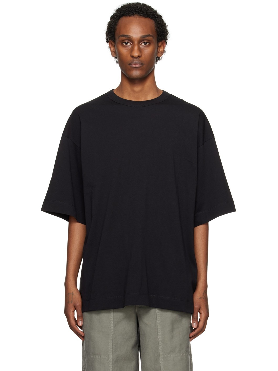 Black Oversized T-Shirt - 1