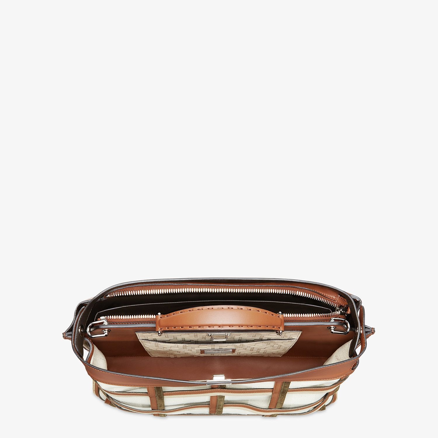 Brown leather bag 4