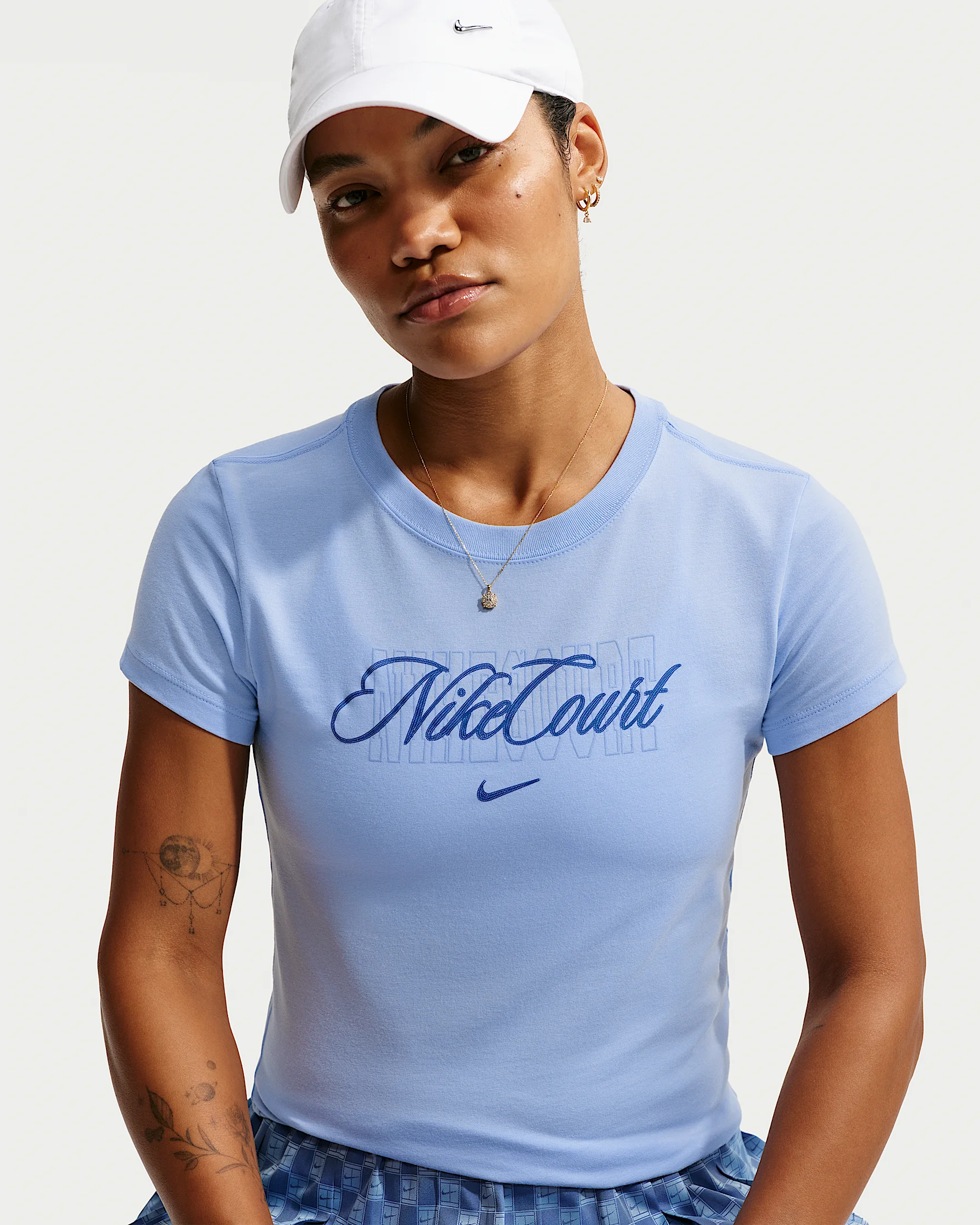 NikeCourt Heritage Women's Short-Sleeve Tennis T-Shirt - 1