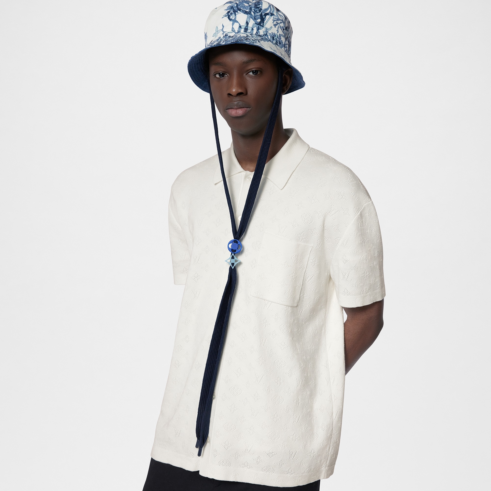 LV Play Monogram Aquagarden Bucket Hat - 6