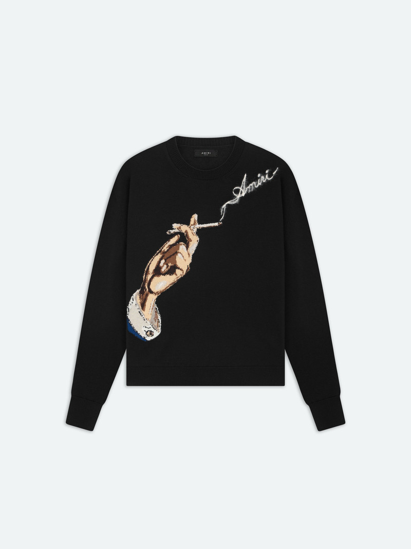 AMIRI SMOKE CREWNECK 1