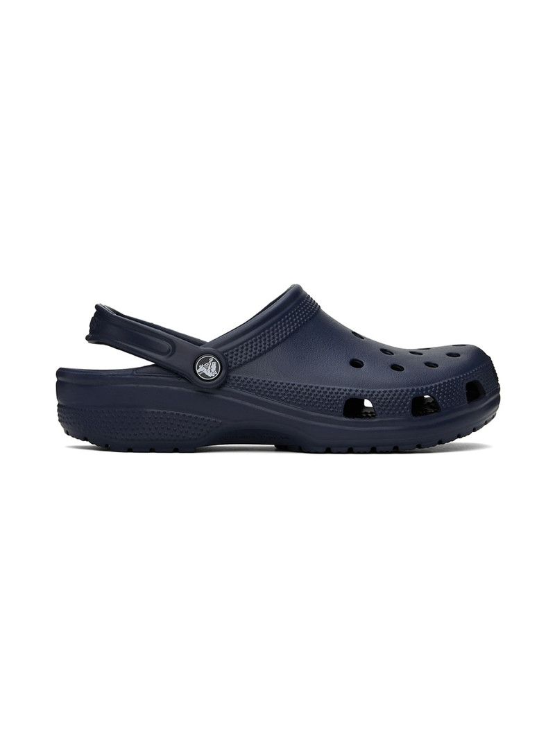 Navy Classic Clogs - 1