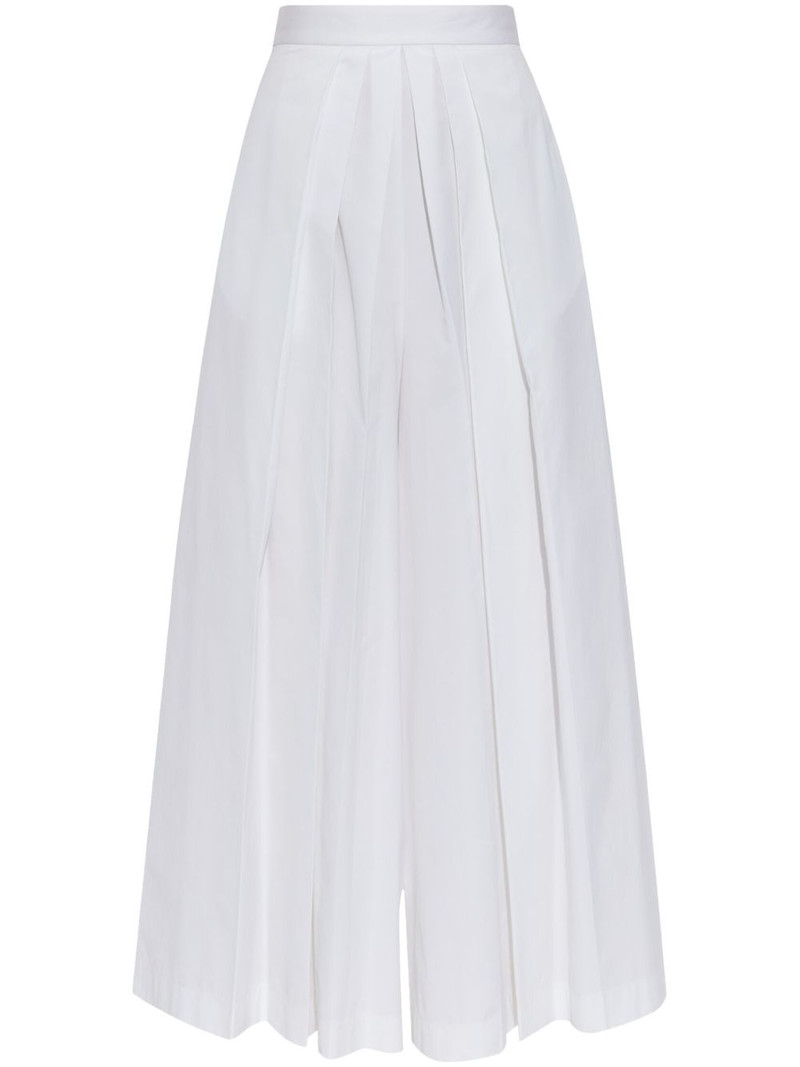 pleat-detailing trousers 1