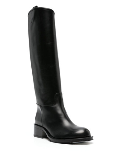 Lanvin Medley Riding leather boots outlook