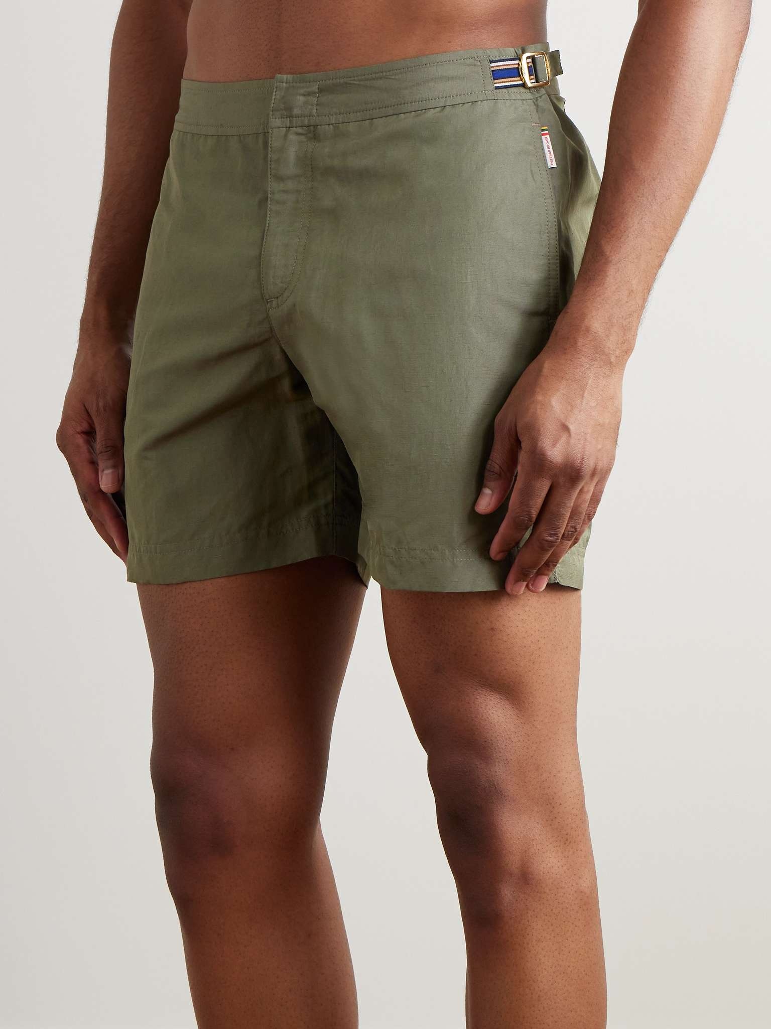 Bulldog Slim-Fit Mid-Length Swim Shorts - 2