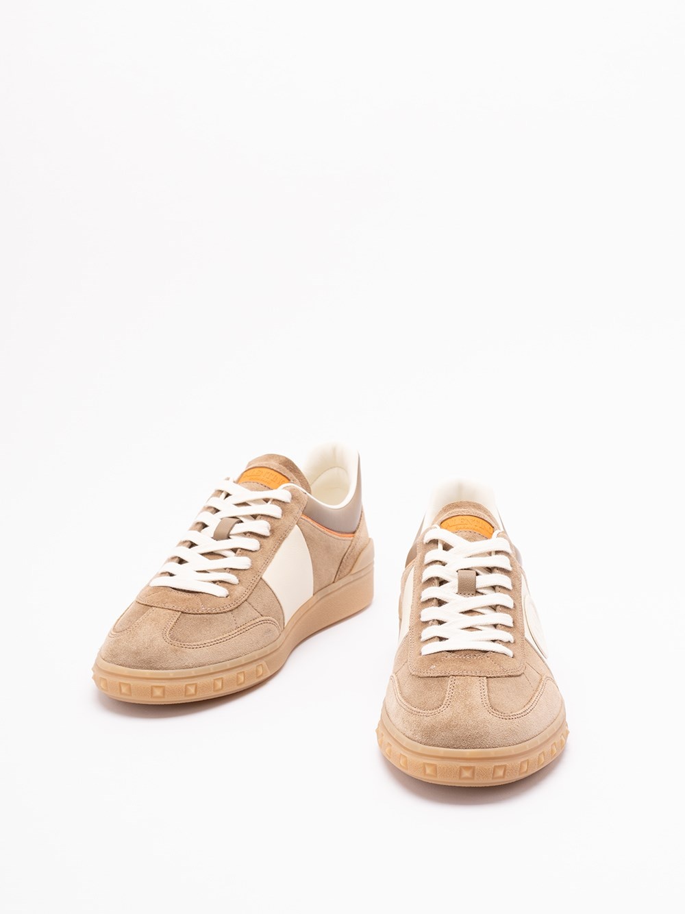 `Upvillage` Leather Sneakers - 2