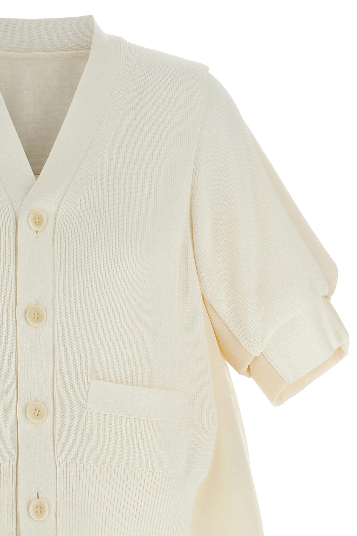 'Suiting Mix Knit' cardigan - 3
