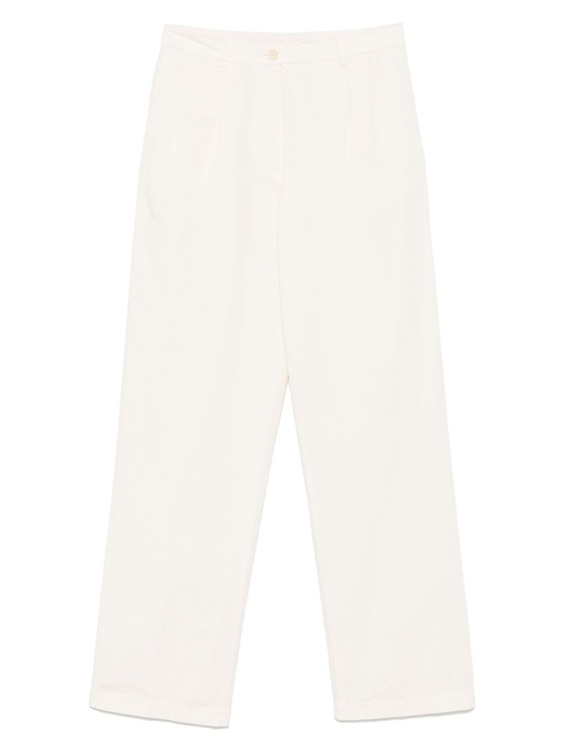 pleat-detailing trousers 1