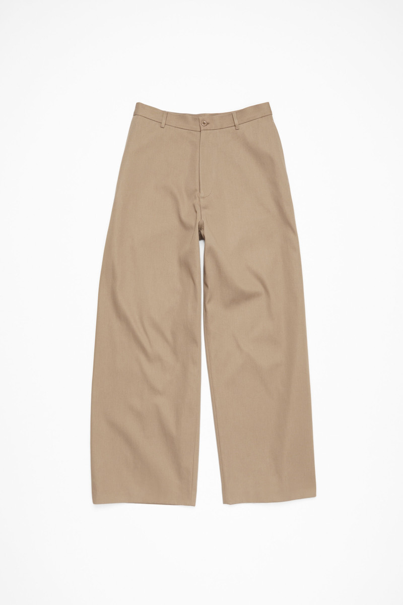 Twill trousers - Khaki beige 6