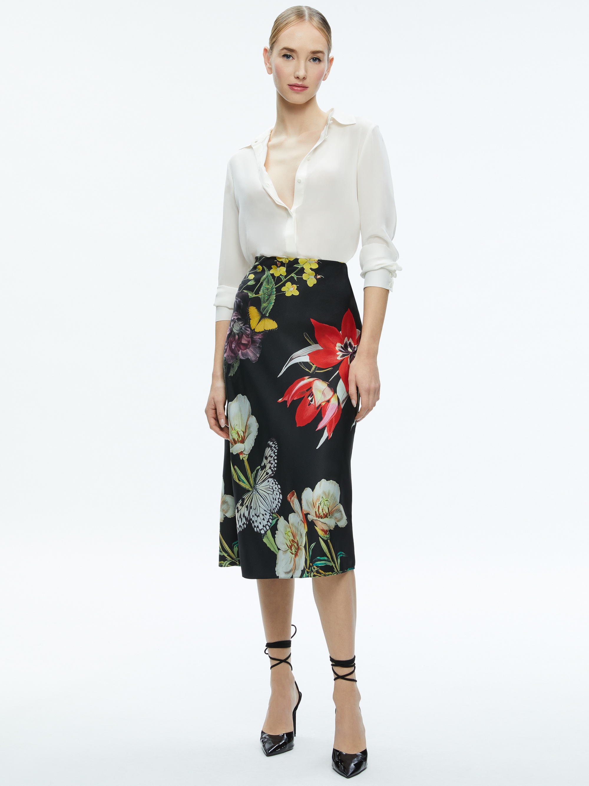 MAEVE MIDI SLIP SKIRT - 6