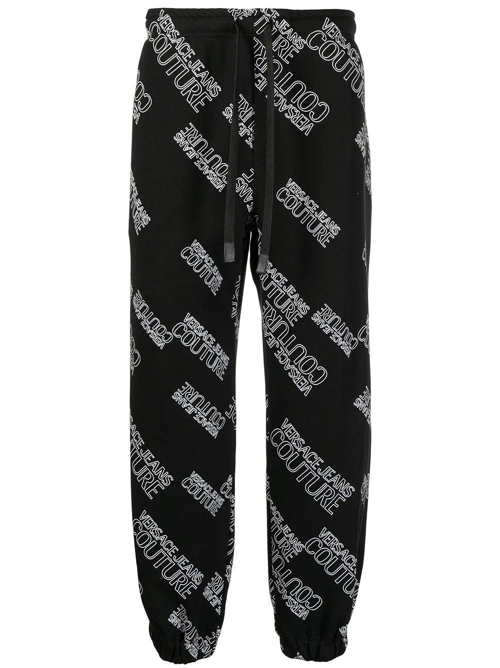 all-over logo track pants - 1