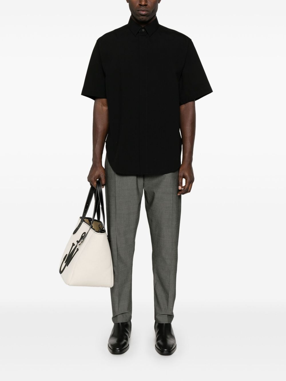 short-sleeve Oxford shirt - 2