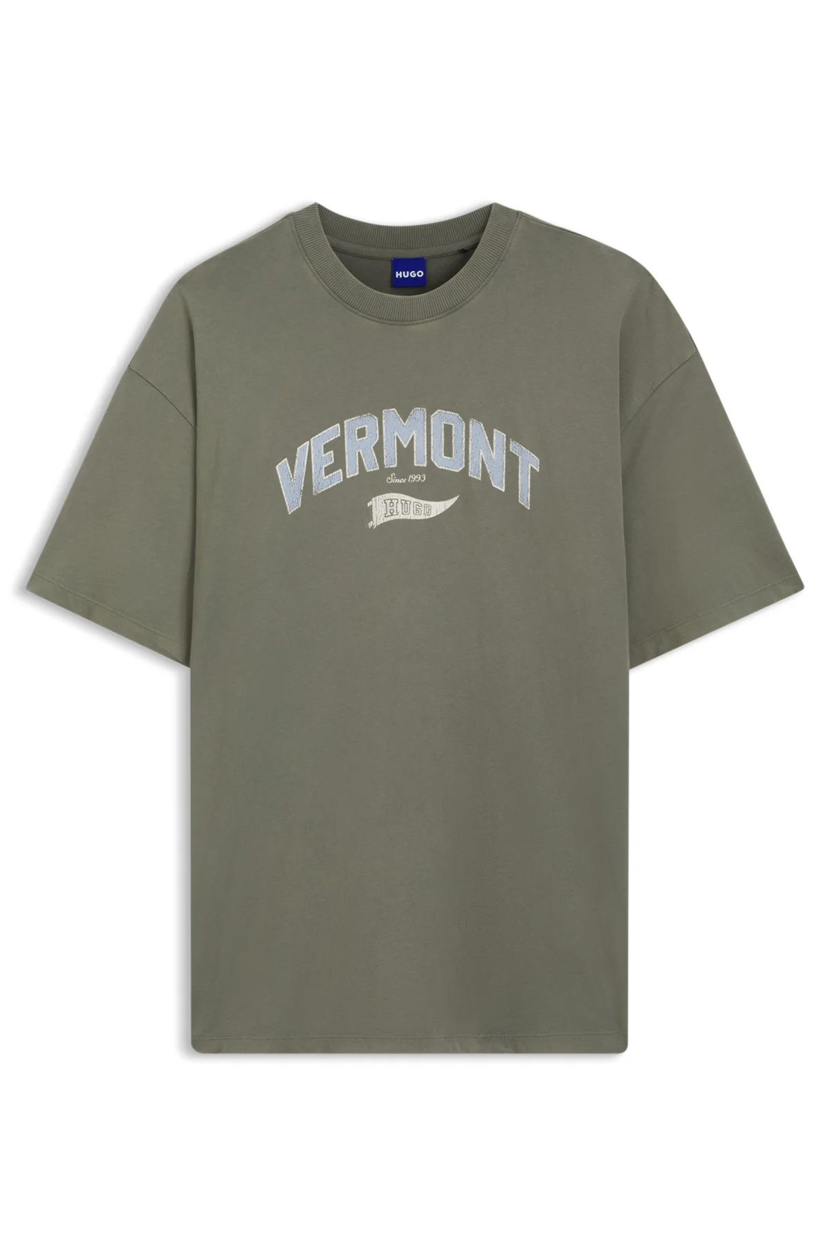 OVERSIZED-FIT COTTON T-SHIRT WITH GRAPHIC PRINT - 1